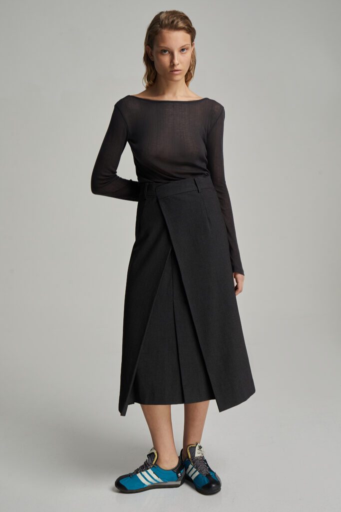 Pleated skirt
