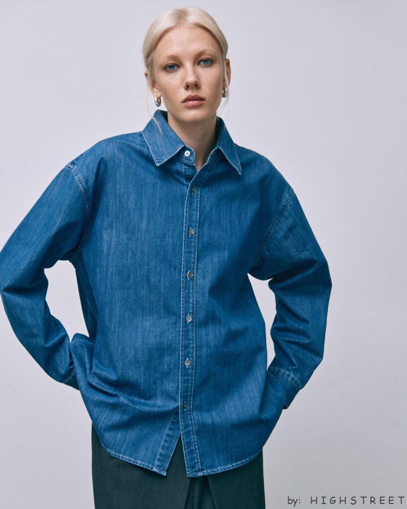 Denim shirt