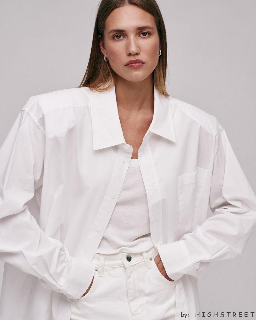 Strong shoulder shirt
