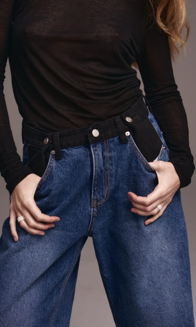 Adjustable jeans