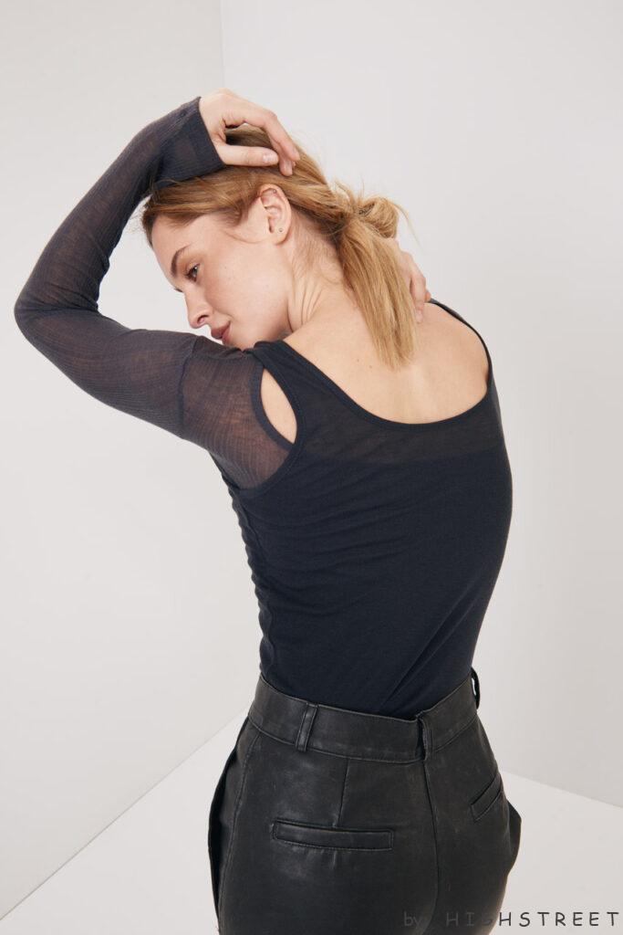 Tank and sleeve top