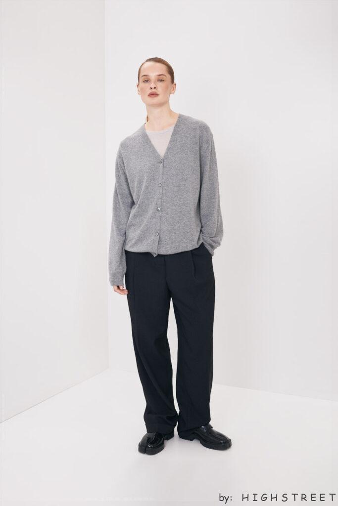 Tapered trousers