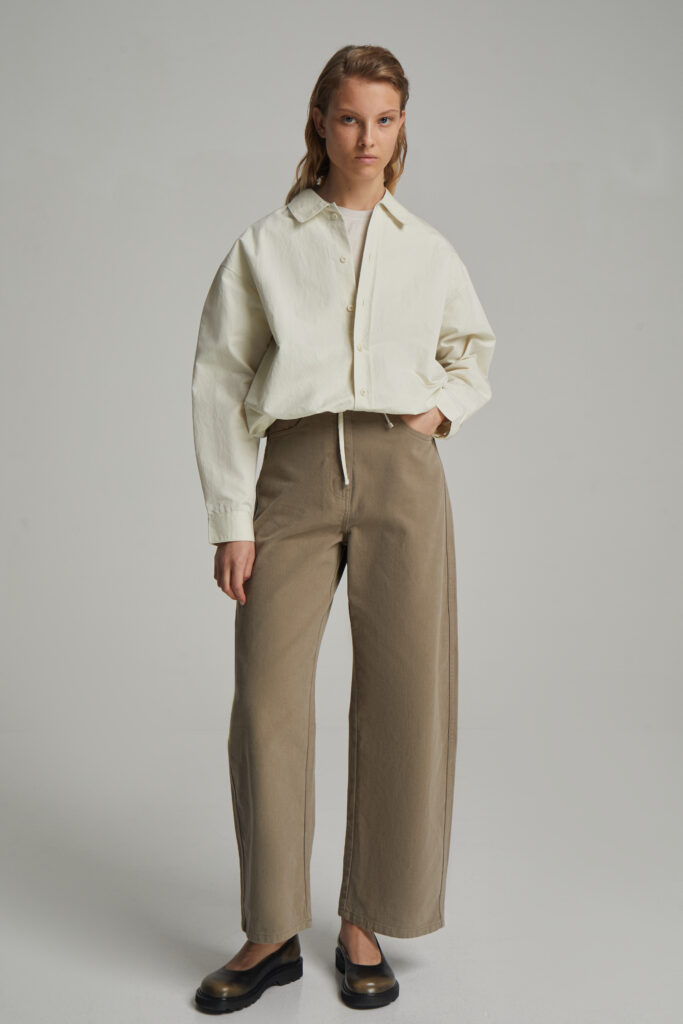 Velvet touch jeans