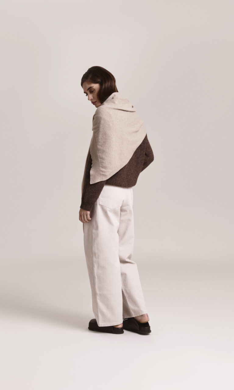 Pullover inspired wrap