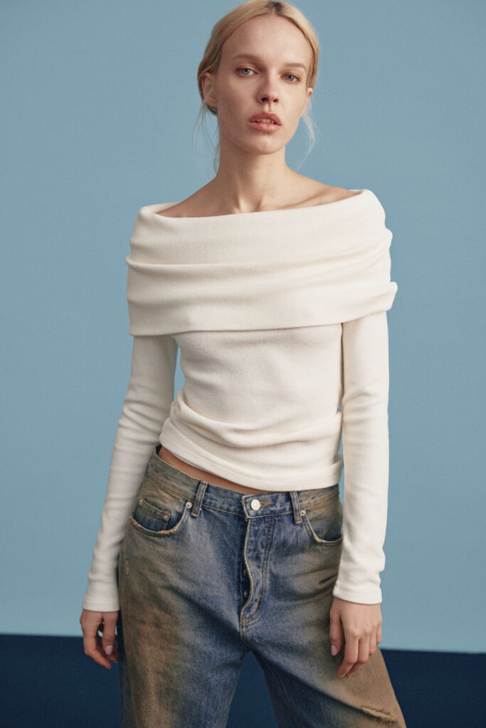 Off shoulder top