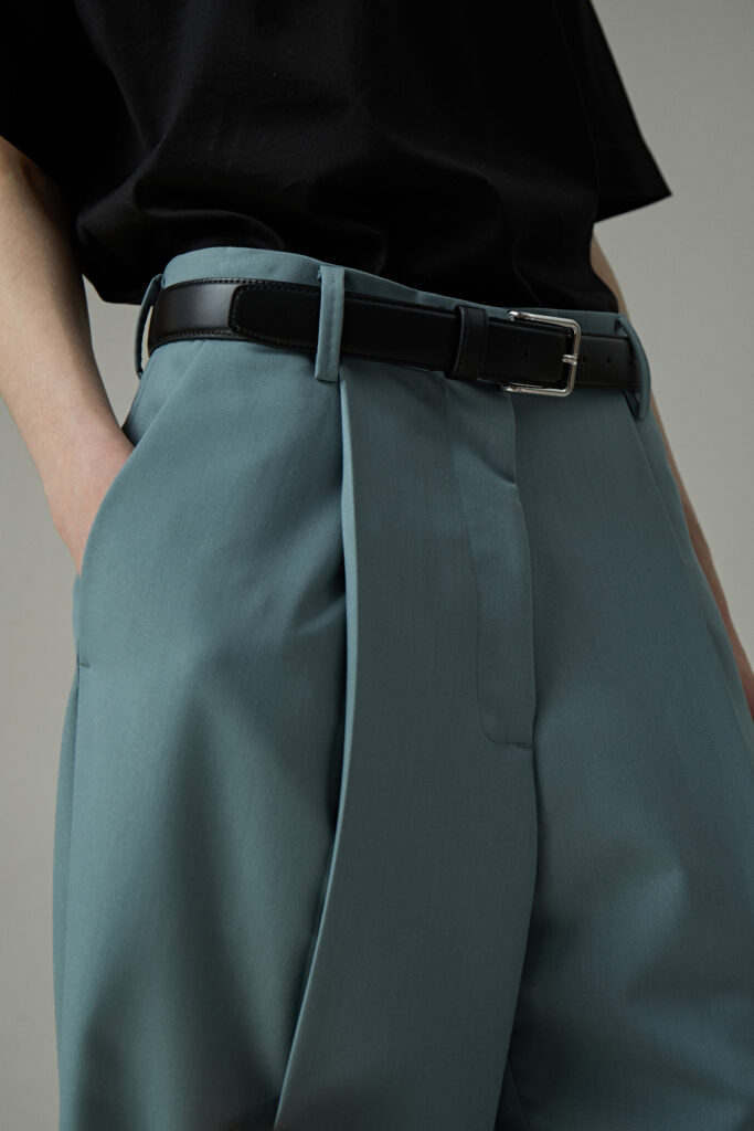 Calf skin belt