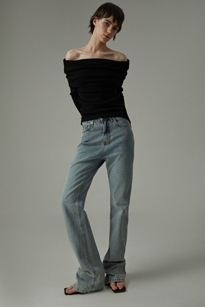 Kick-flare jeans