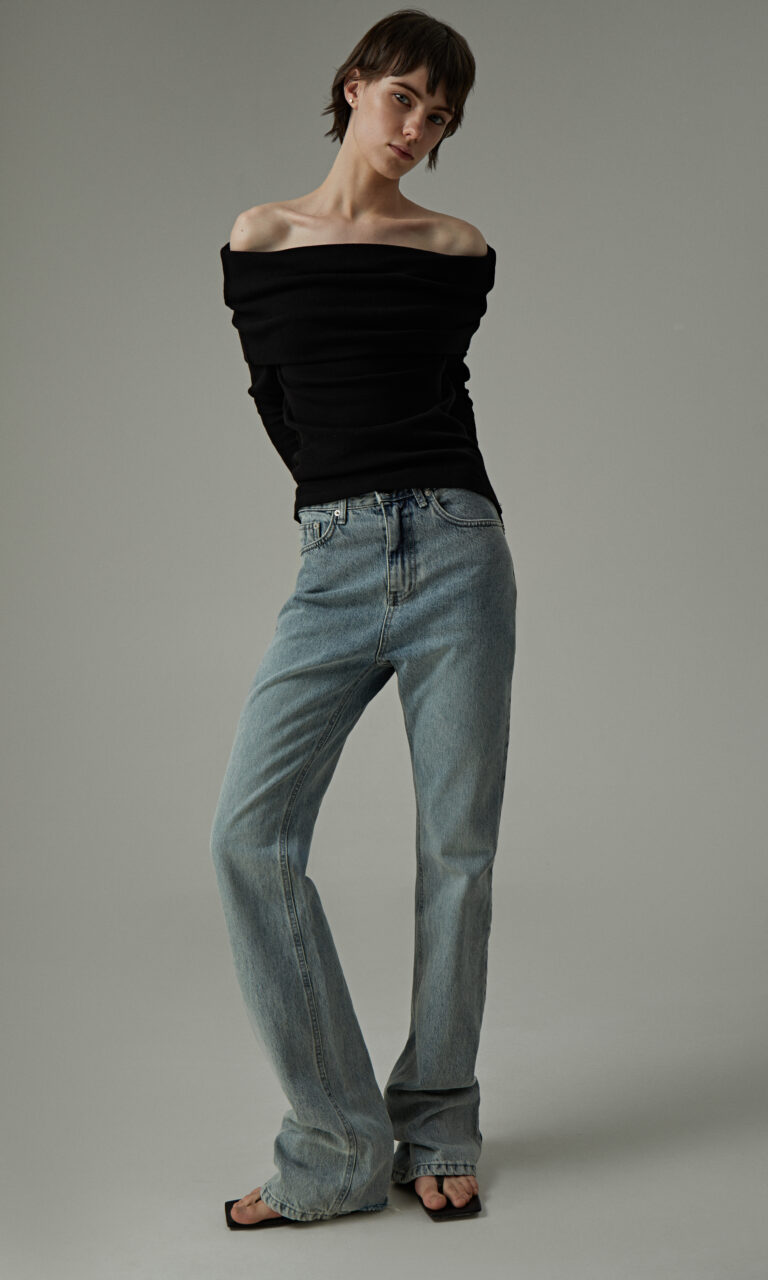 Kick-flare jeans