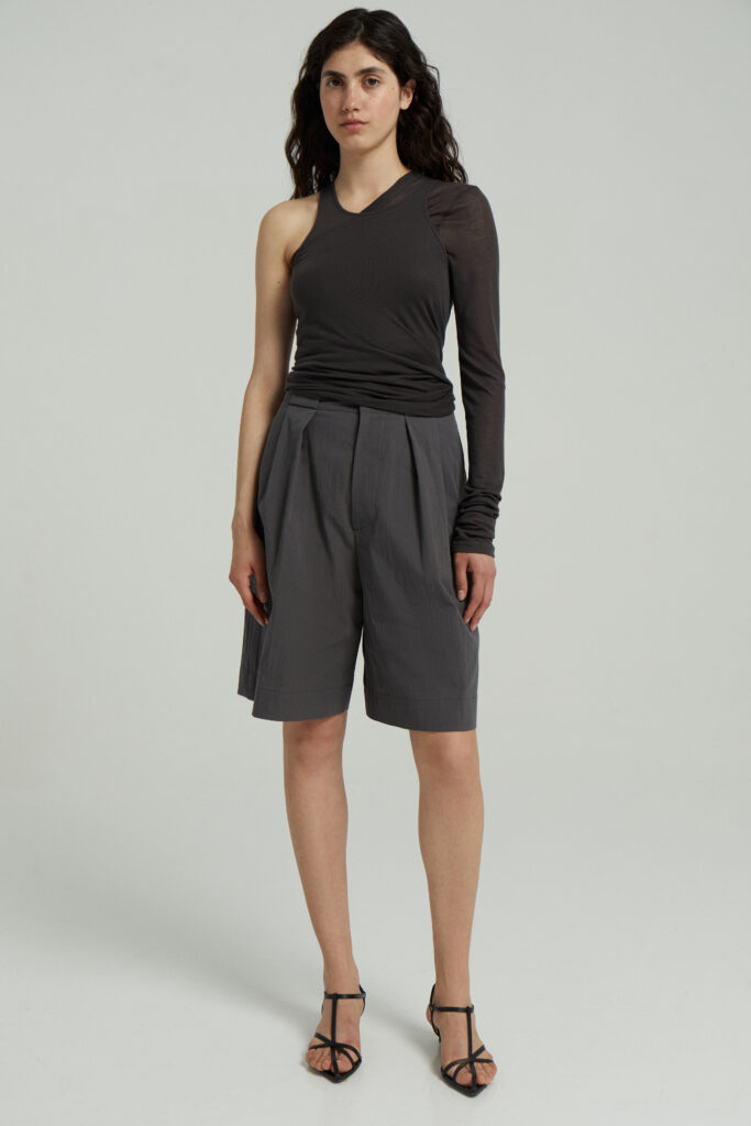 Cotton bermuda shorts