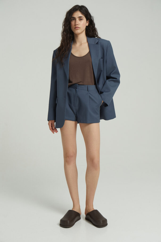 Summer corporate wool jacket