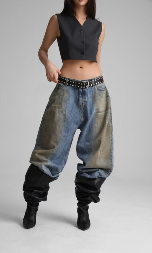 Dusty mud jeans