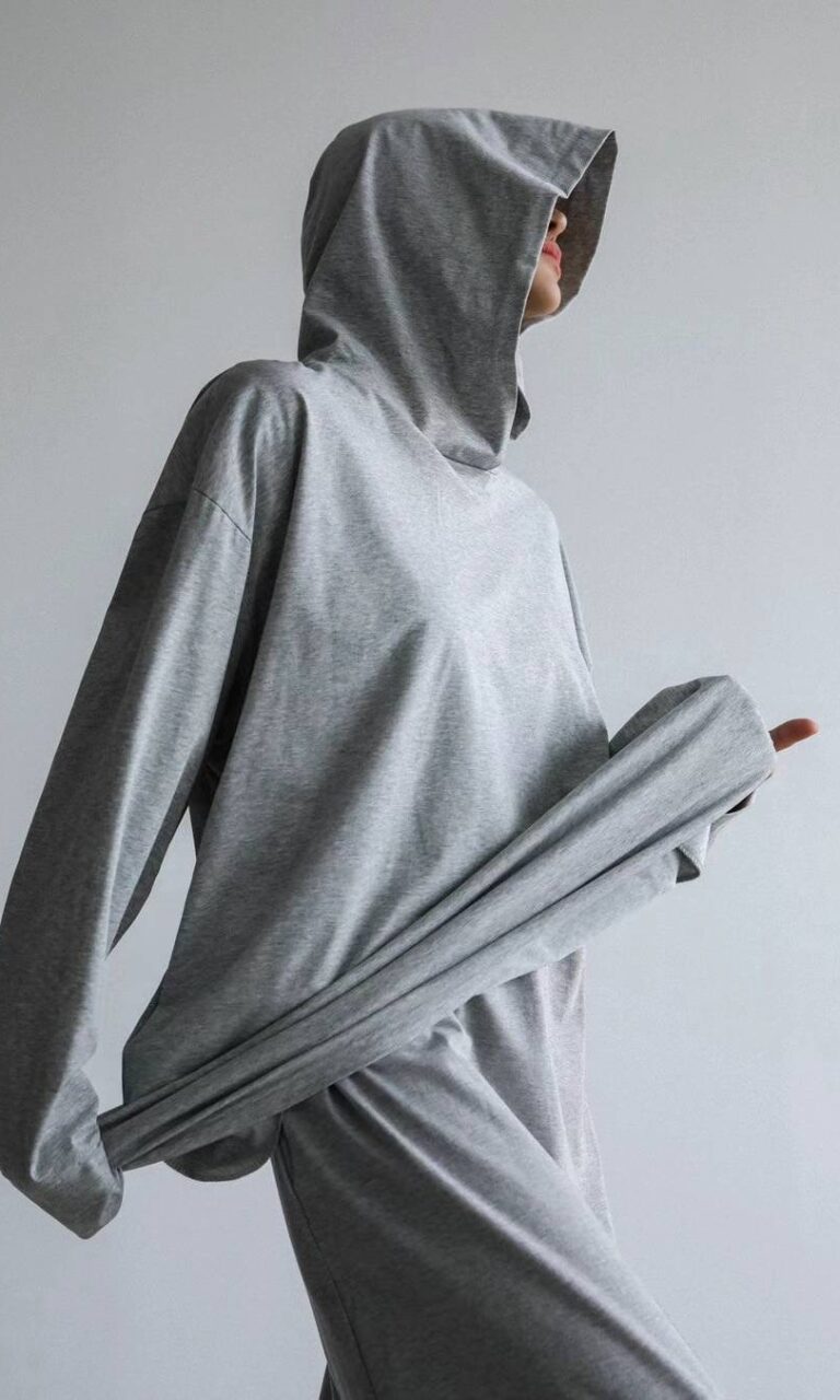 Oversized lightweight hoodie