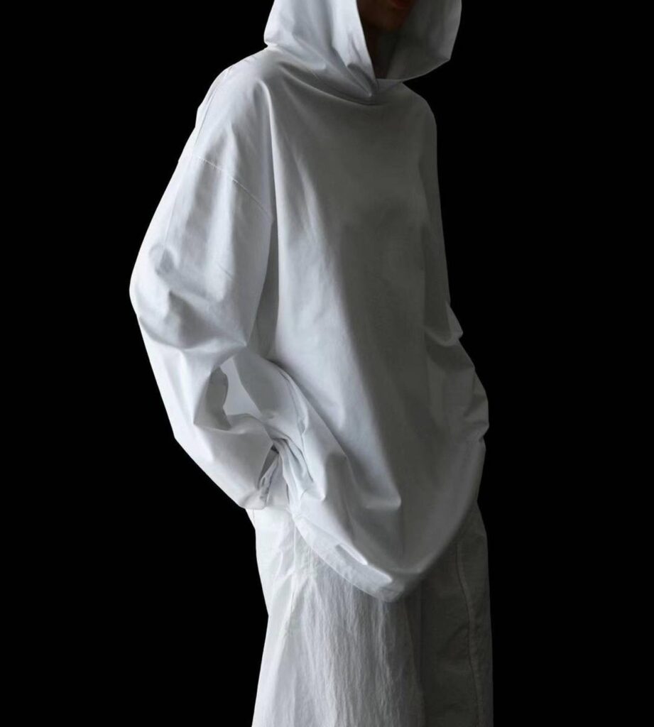Oversized lightweight hoodie