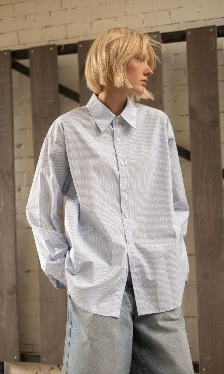 Japanese cotton stripped shirt