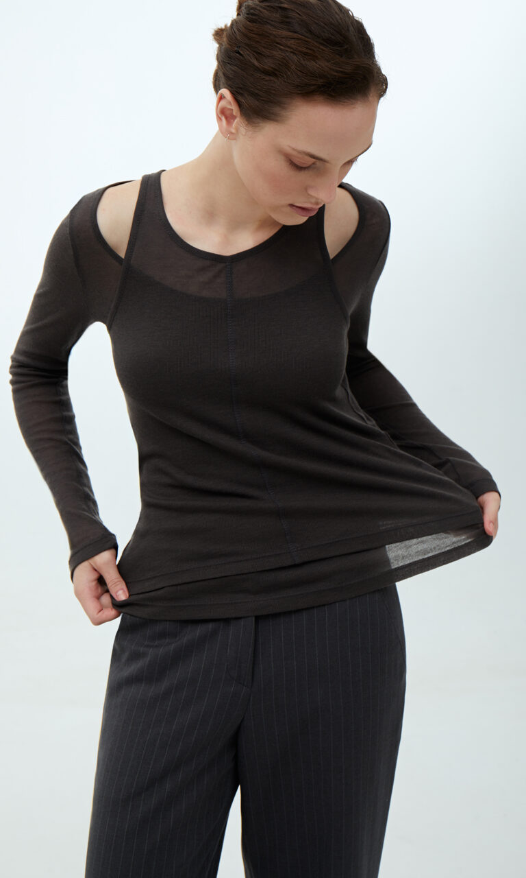 Tank and longsleeve top