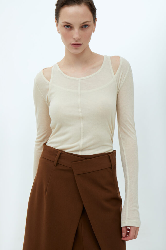 Tank and longsleeve top