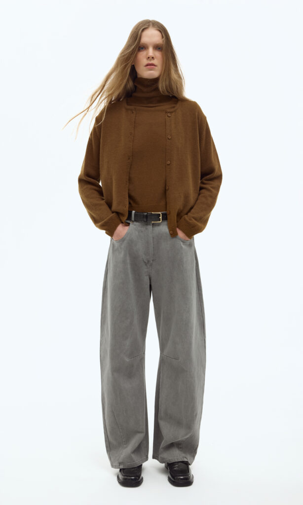 Barrel-leg jeans