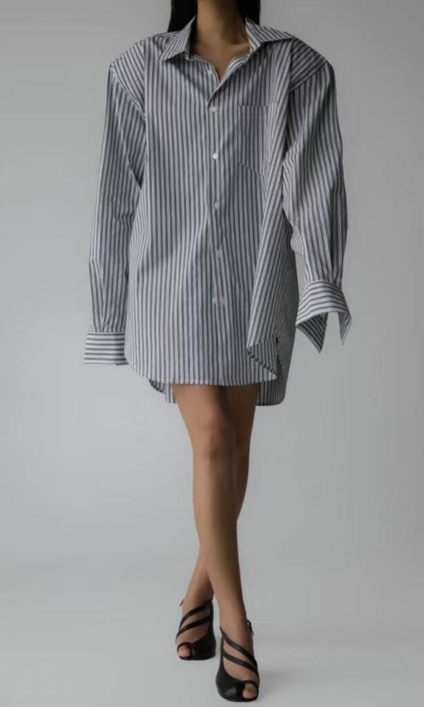 Strong shoulder shirt