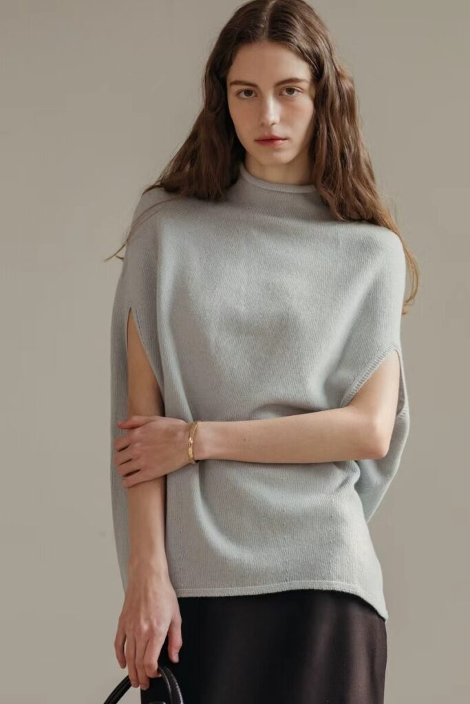 Cocoon knit top