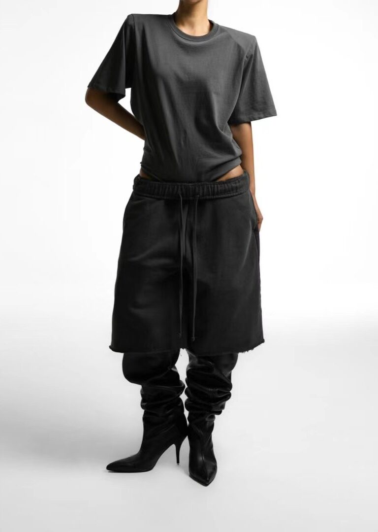 Padded shoulder bodysuit