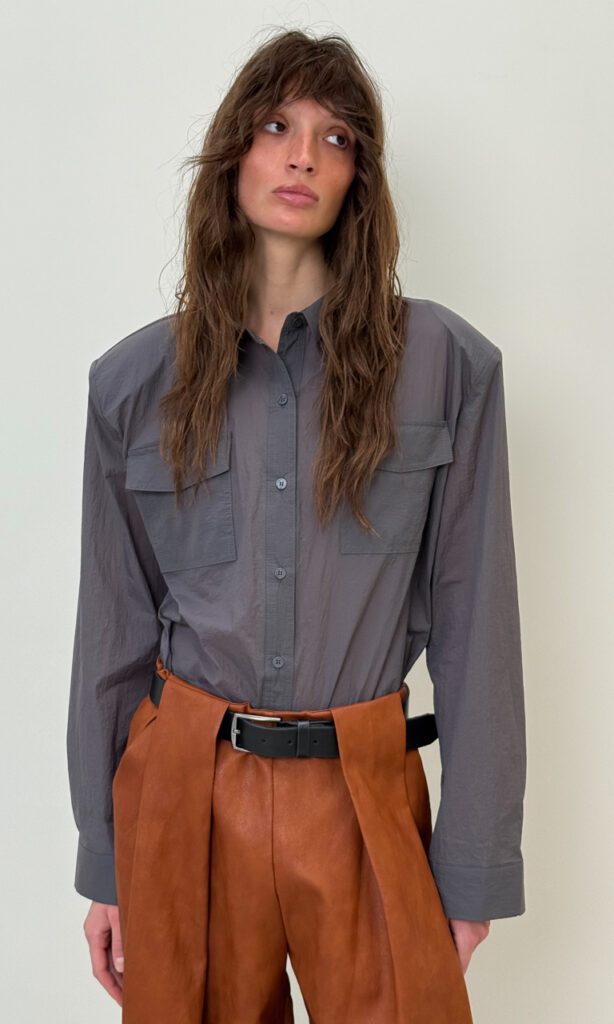 Lightweight nylon shirt