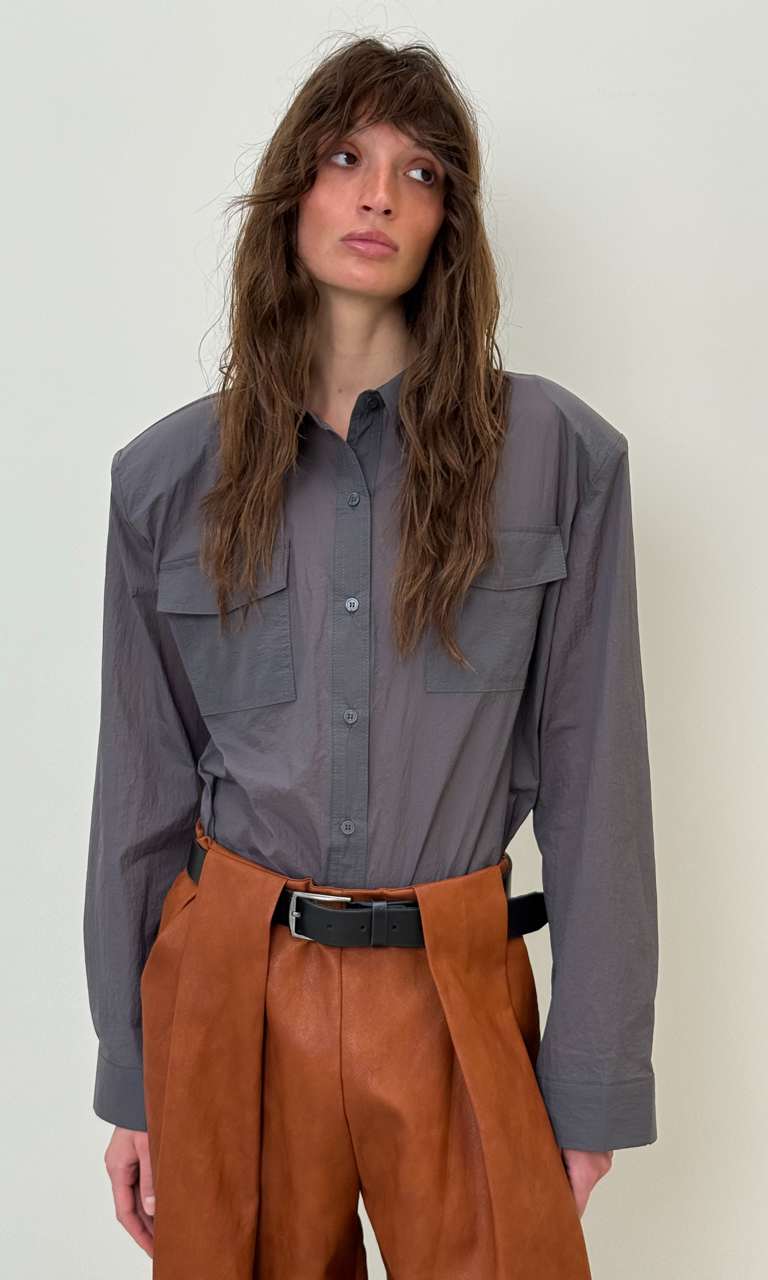 Lightweight nylon shirt