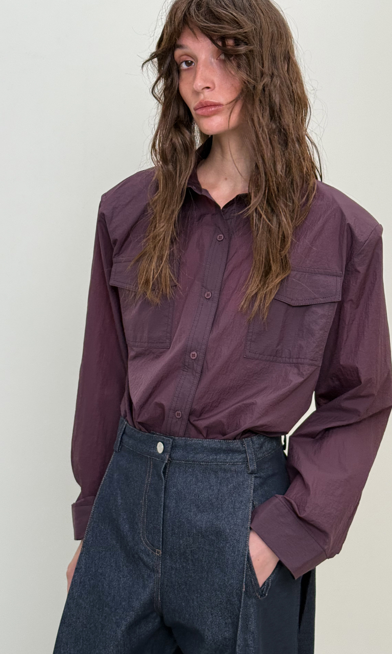 Lightweight nylon shirt