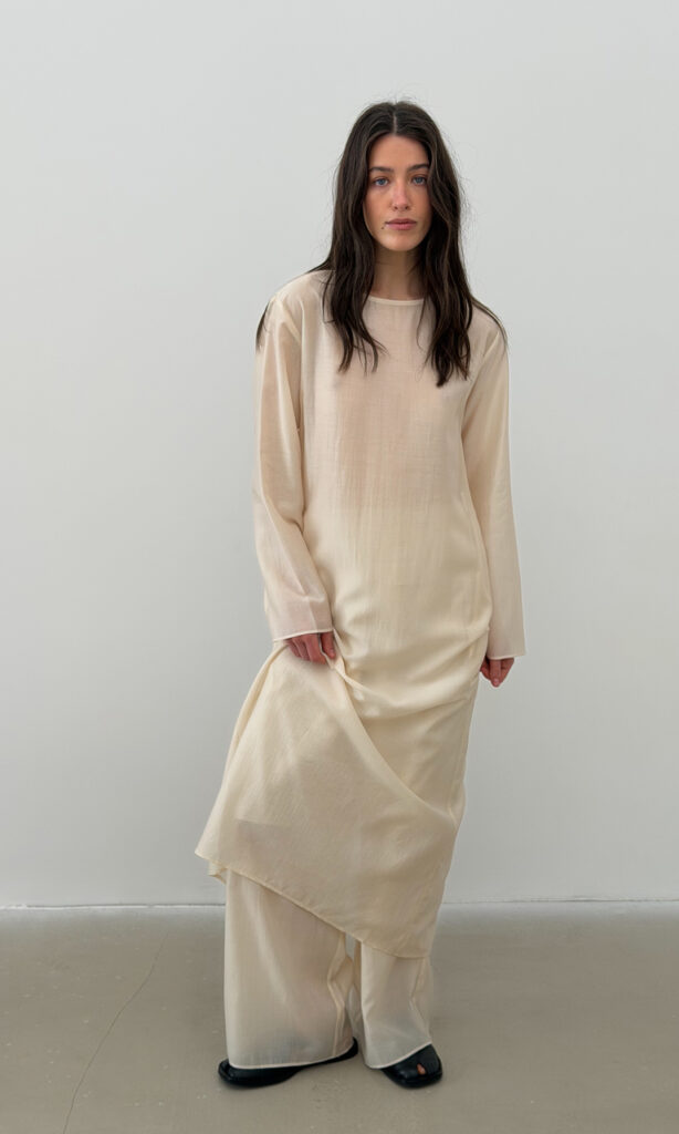 Sheer tunic co-ord set