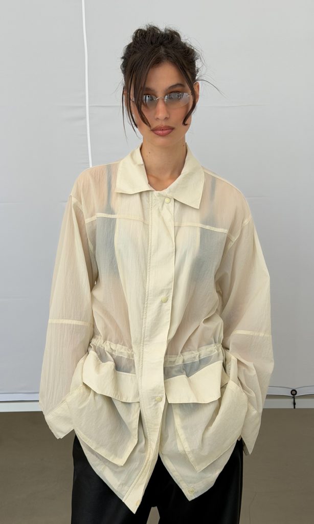 Sheer cargo jacket