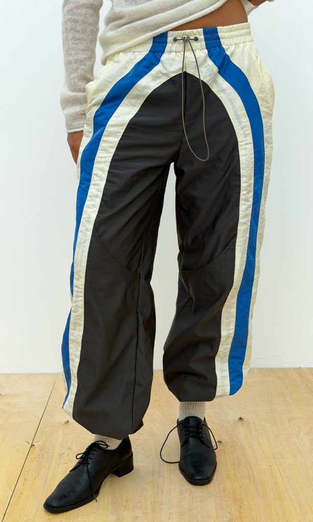 Retro panel track pants